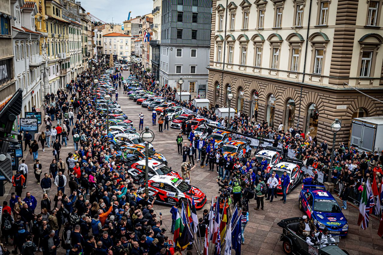 Wrc Rally Fans Besplatna WRC Croatia Rally fan zona u Novom Vinodolskom u nedjelju ...